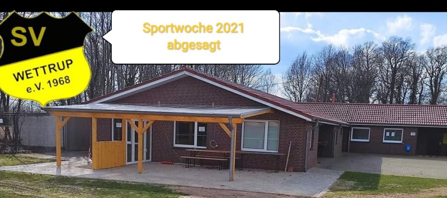 Absage Sportwoche 2021
